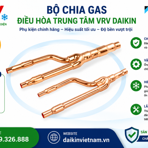 Bộ Chia Gas Điều Hòa Trung Tâm VRV Daikin